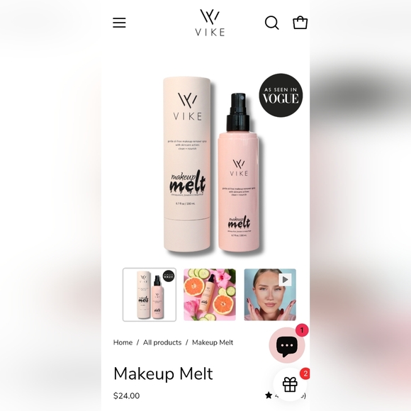 Vike Makeup Melt. New in sealed package. - Picture 4 of 5